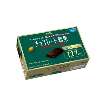 【単品5個セット】 明治 チョコレート効果 カカオ72% 65g