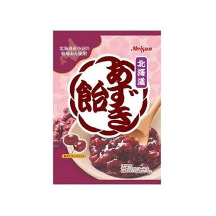【10個セット】 明治産業 北海道あずき飴 54g x10