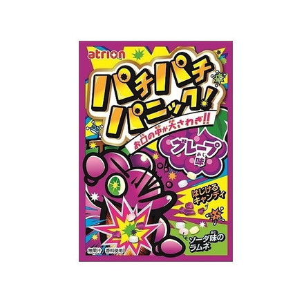 【単品24個セット】 アトリオン パチパチパニック グレープ 5gx24 まとめ買い まとめ売り お徳用 大容量 セット販売
