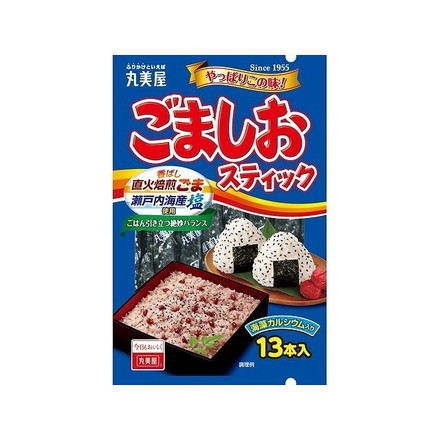 【単品10個セット】 丸美屋 ごましおスティック 袋入 3gx13袋x10 まとめ買い まとめ売り お徳用 大容量 セット販売