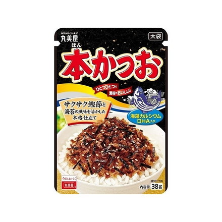 【単品10個セット】 丸美屋 本かつお 大袋 38gx10 まとめ買い まとめ売り お徳用 大容量 セット販売