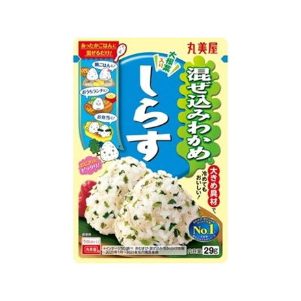 丸美屋 混ぜ込みわかめ しらす 29g x10 10個セット