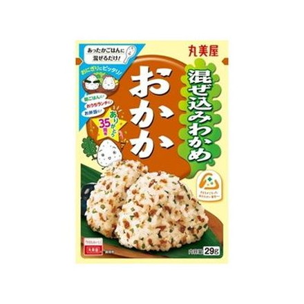 【10個セット】 丸美屋 混ぜ込みわかめ おかか 29g x10