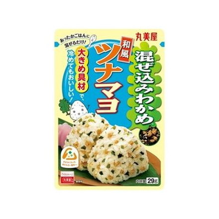 【10個セット】 丸美屋 混ぜ込みわかめ 和風ツナマヨ 29g x10