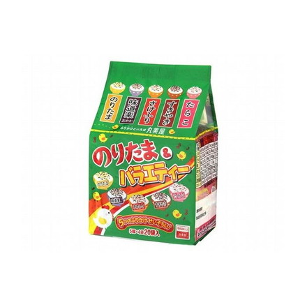 【10個セット】 丸美屋 のりたま&バラエティー ミニパック 5種 46g x10コ
