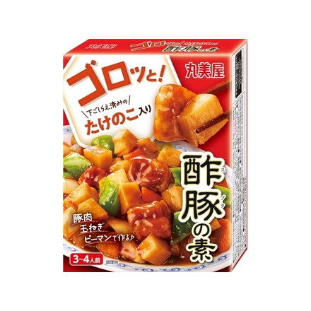 【単品5個セット】 丸美屋 ゴロッとたけのこ入り酢豚の素 223g