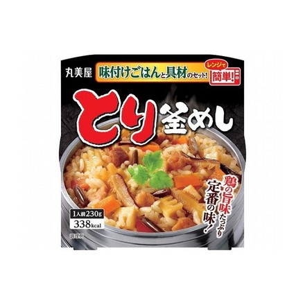 【6個セット】 丸美屋 とり釜めし 味付けごはん付き 230g x6コ