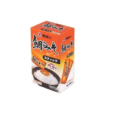 【単品6個セット】 桃屋 桃屋の鯛みそ スティック 箱入り 8gx8本