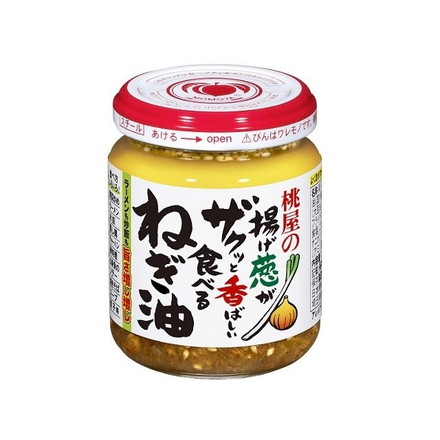 【単品6個セット】 桃屋 揚げ葱ザクッと香ばしい食べるねぎ油 100g