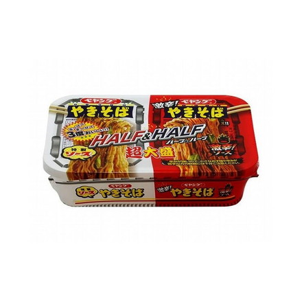 【まとめ買い】 ペヤング ソースやきそば 超大盛ハーフ&激辛 235g x12個セット まとめ セット まとめ販売 セット販売 業務用