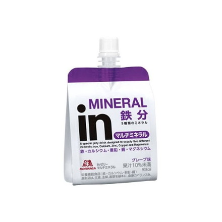 【6個セット】 森永製菓 inゼリー マルチミネラル 180g x6 まとめ売り セット販売 お徳用 おまとめ品