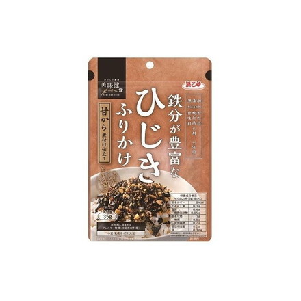 【単品10個セット】 浜乙女 鉄分が豊富なひじきふりかけ 35g