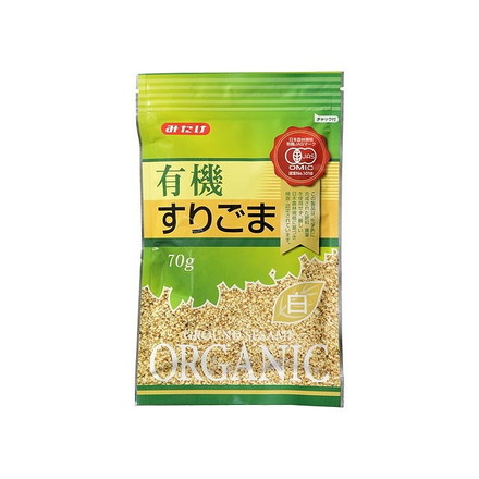 【単品10個セット】 みたけ食品 有機すりごま 白 70gx10 まとめ買い まとめ売り お徳用 大容量 セット販売