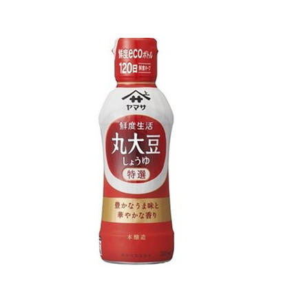 ヤマサ 鮮度生活特選丸大豆しょうゆ鮮度B 300ml x12 12個セット
