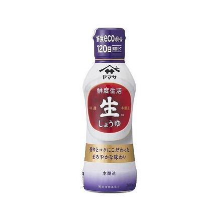 【単品12個セット】 ヤマサ 鮮度生活 特選生しょうゆ 300mlx12 まとめ買い まとめ売り お徳用 大容量 セット販売