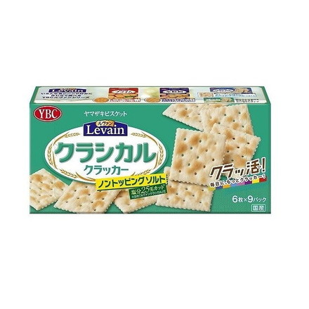 【10個セット】 ヤマザキビスケット ルヴァンクラシカル ノンソルト 6枚x9袋 x10