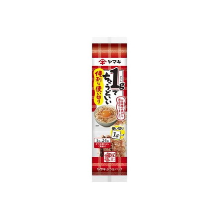 【単品12個セット】 ヤマキ 便利な使い切りパック 1gx24