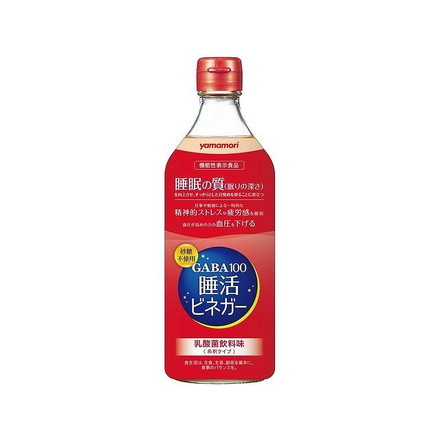 【単品12個セット】 ヤマモリ GABA100 睡活ビネガー瓶 500mlx12 まとめ買い まとめ売り お徳用 大容量 セット販売