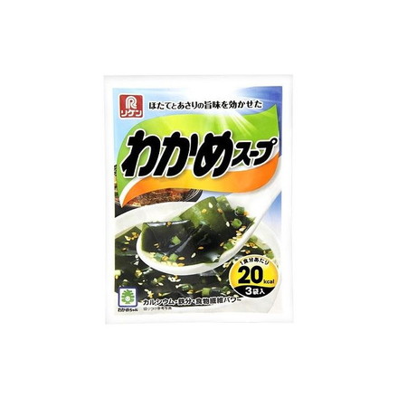 【10個セット】 理研 わかめスープ 3袋 x10 まとめ売り セット販売 お徳用 おまとめ品