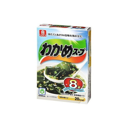 【6個セット】 理研 わかめスープ ファミリーパック 8袋 x6 まとめ売り セット販売 お徳用 おまとめ品