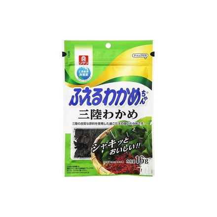 【10個セット】 理研 ふえるわかめちゃん 三陸 16g x10 まとめ売り セット販売 お徳用 おまとめ品