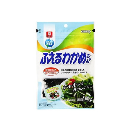【10個セット】 理研 ふえるわかめちゃん 韓国 10g x10 まとめ売り セット販売 お徳用 おまとめ品