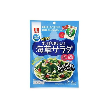 【10個セット】 理研 さっぱり海草サラダノンオイル青じそ 33g x10 まとめ売り セット販売 お徳用 おまとめ品
