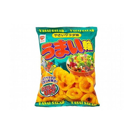 【12個セット】 リスカ うまい輪 ヤサイサラダ 75g x12コ