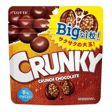 【10個セット】 ロッテ クランキービッグパウチ 72g x10