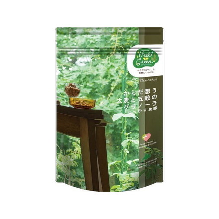 【単品4個セット】 日食 Feel&Green からだ想う 大麦と五穀のグラノーラ しっかり食感 200g