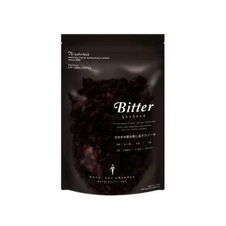 【単品4個セット】 日食 ビターグラノーラ 200g