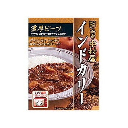 【単品5個セット】 中村屋 インドカリー 濃厚ビーフ 180gx5 まとめ買い まとめ売り お徳用 大容量 セット販売