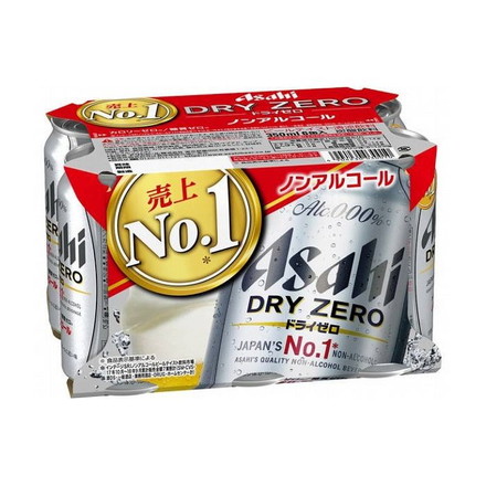 【まとめ買い】 アサヒビール(株) アサヒ ドライゼロ 6缶パック 350x6 x4個セット まとめ セット買い