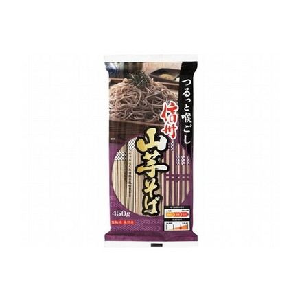 【24個セット】 戸隠そば本舗 信州山芋そば 450g x24コ