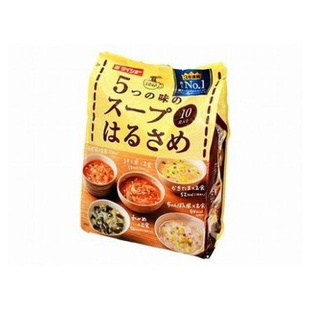 【10個セット】 ダイショー 5つの味のスープはるさめ 10食 x10
