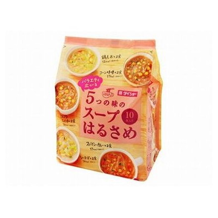 【10個セット】 ダイショー バラエティ広がるスープはるさめ 10食 x10