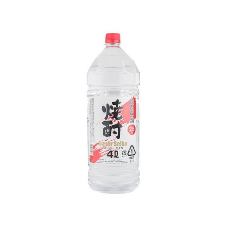 連続25° スーパーセイカ ペット 4L 焼酎 甲類