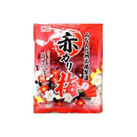 【10個セット】 ASフーズ みなみ信州製造 赤カリ梅 150g x10