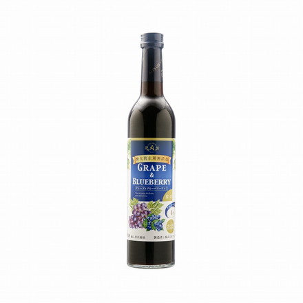 アルプス 酸化防止剤無添加フルーツ グレープ&ブルーベリー 500ml ワイン Wine 果実酒 長野 白ワイン
