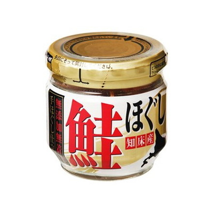 ハッピーフーズ 知床産鮭ほぐし無添加無着 60g x12 12個セット