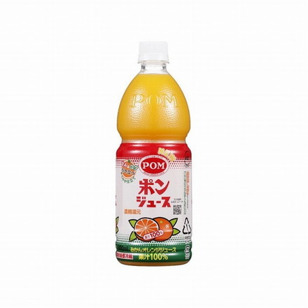 【単品6個セット】 POM N ポンジュース ペット 800mlx6 まとめ買い まとめ売り お徳用 大容量 セット販売