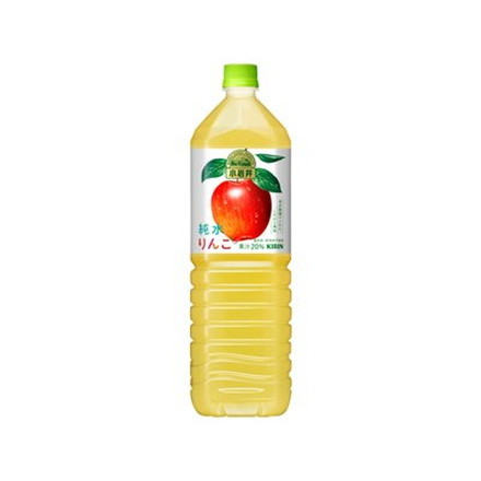 キリン 小岩井 純水りんご ペット 1.5L x8 8個セット