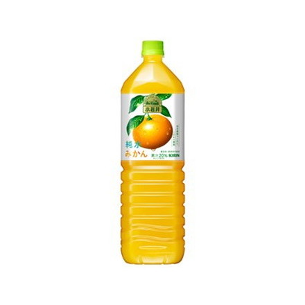 キリン 小岩井 純水みかん ペット 1.5L x8 8個セット