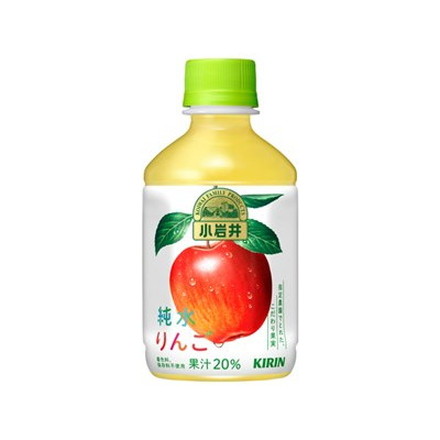 キリン N 小岩井 純水りんご ペット 280ml x24 24個セット