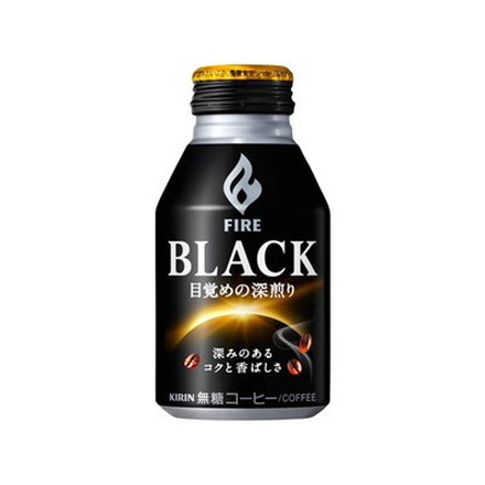 キリン ファイア ブラック 目覚めの深煎り 缶 275g x24 24個セット