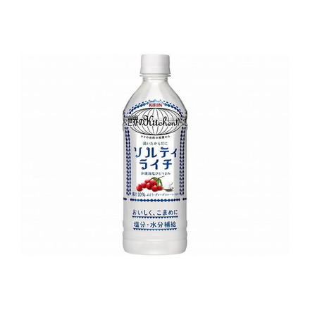 ソルティライチ 世界のキッチンから 熱中症対策 ドリンク 500ml ペットボトル 24本入 キリンビバレッジ キリン KIRIN