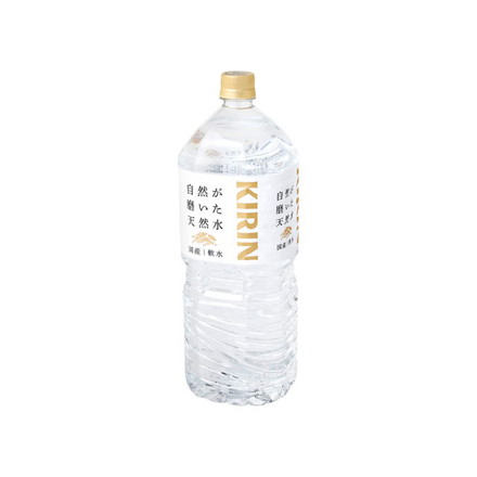 キリン 自然が磨いた天然水 ペット 2L x6 6個セット