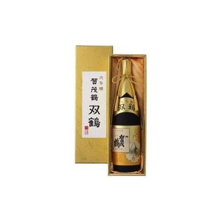 賀茂鶴酒造 賀茂鶴 大吟醸 双鶴 化粧箱入り 1.8L x1
