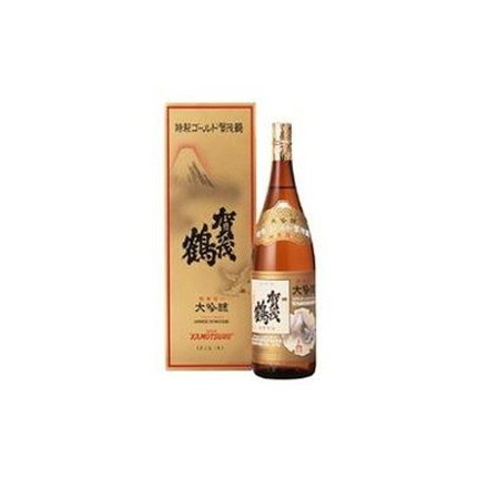 賀茂鶴酒造 ゴールド賀茂鶴カートン詰GK-A1 1.8LX1