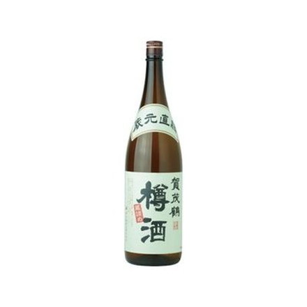 賀茂鶴酒造 賀茂鶴 樽酒 蔵元直詰 瓶詰め 1.8L x1